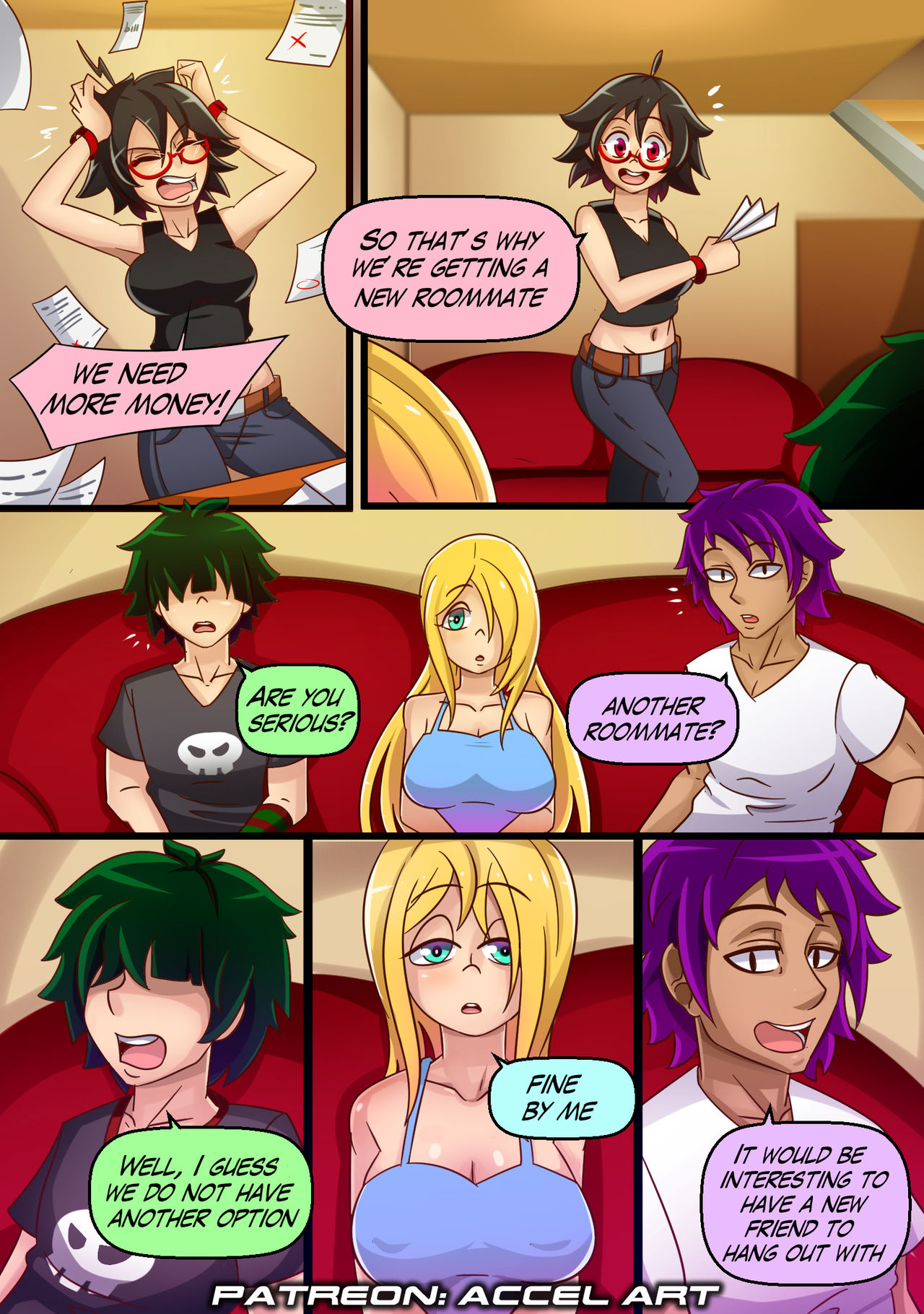 Axi Stories - The Exchange Student page 5 full