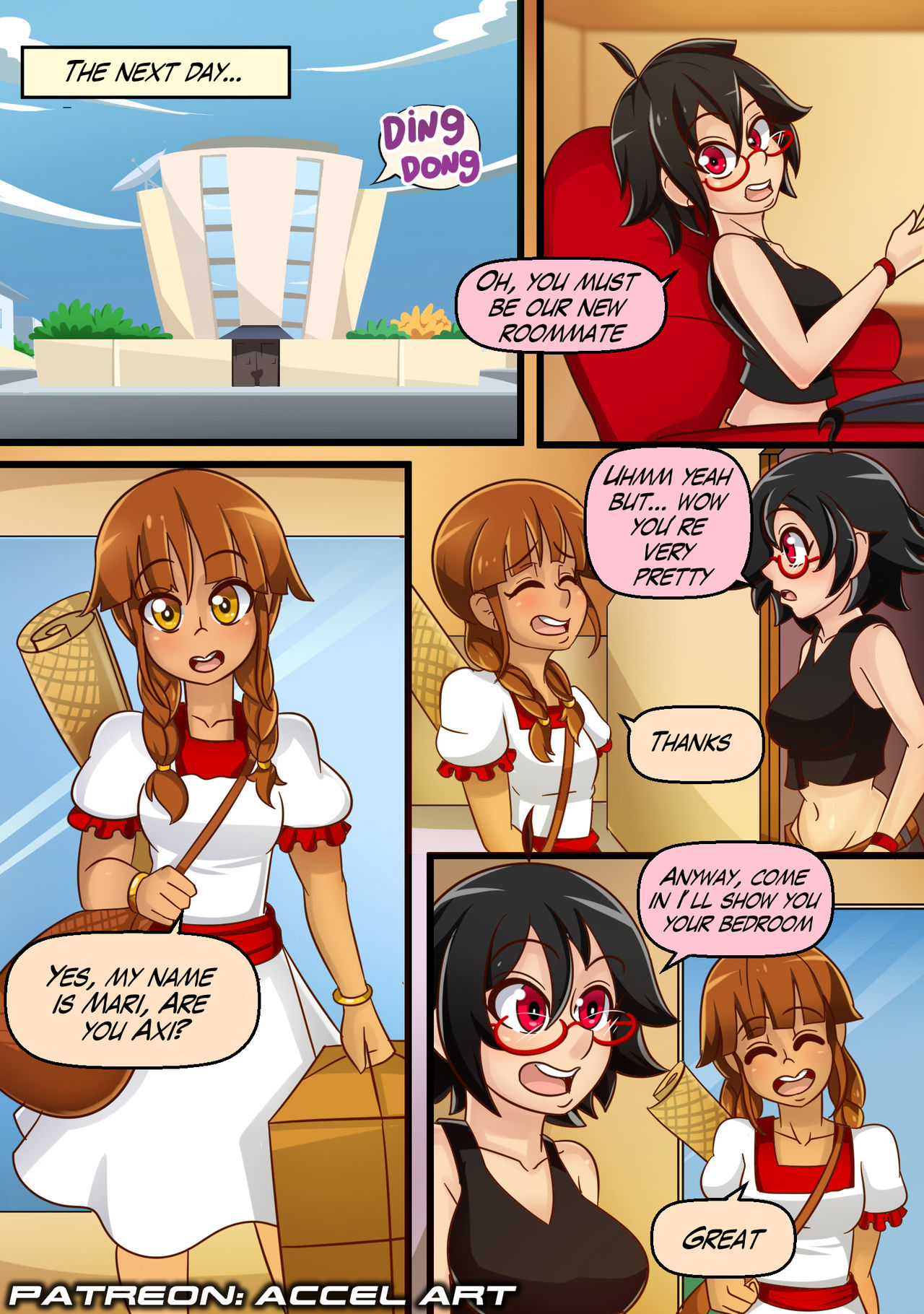 Axi Stories - The Exchange Student page 6 full