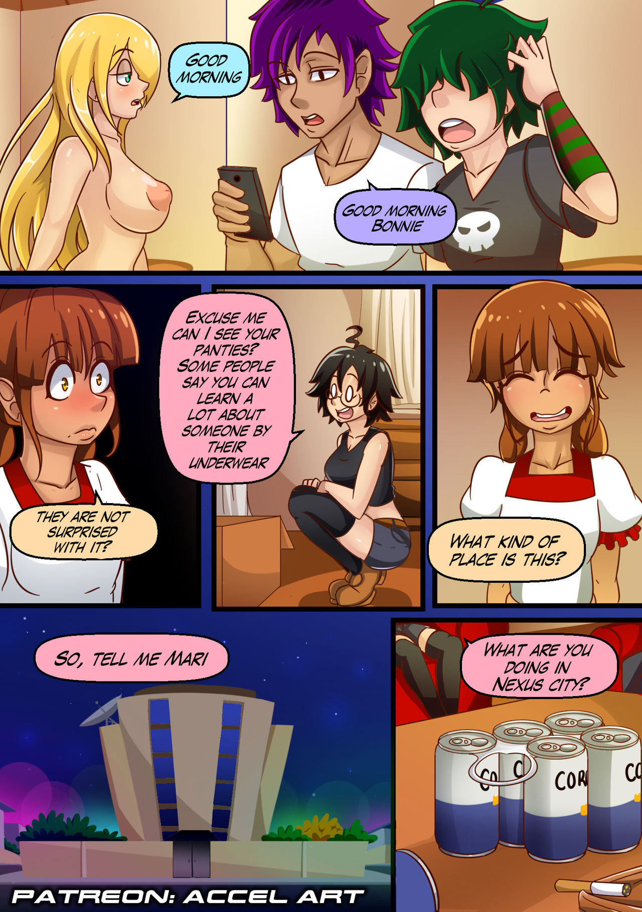 Axi Stories - The Exchange Student page 8 full