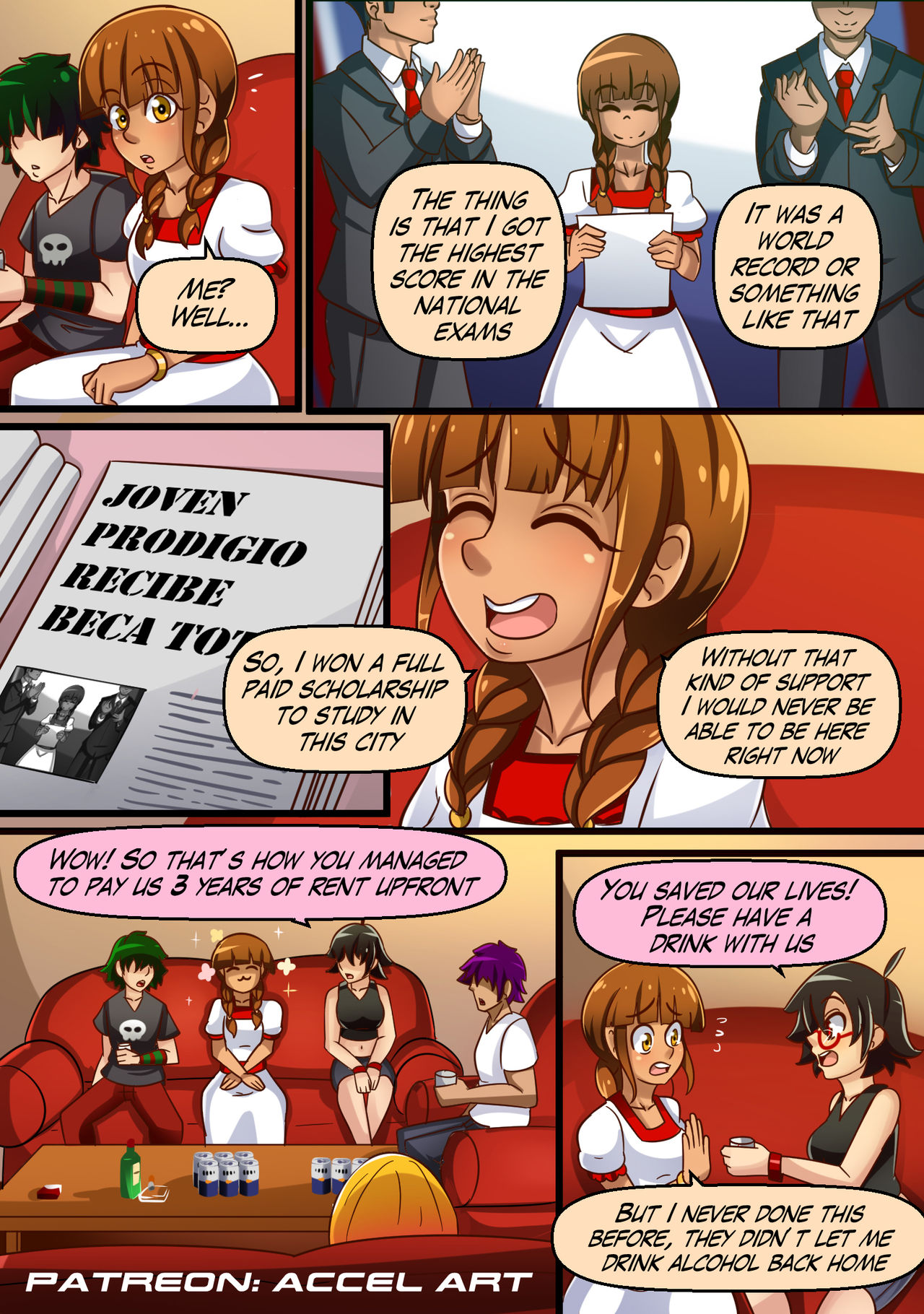 Axi Stories - The Exchange Student page 9 full