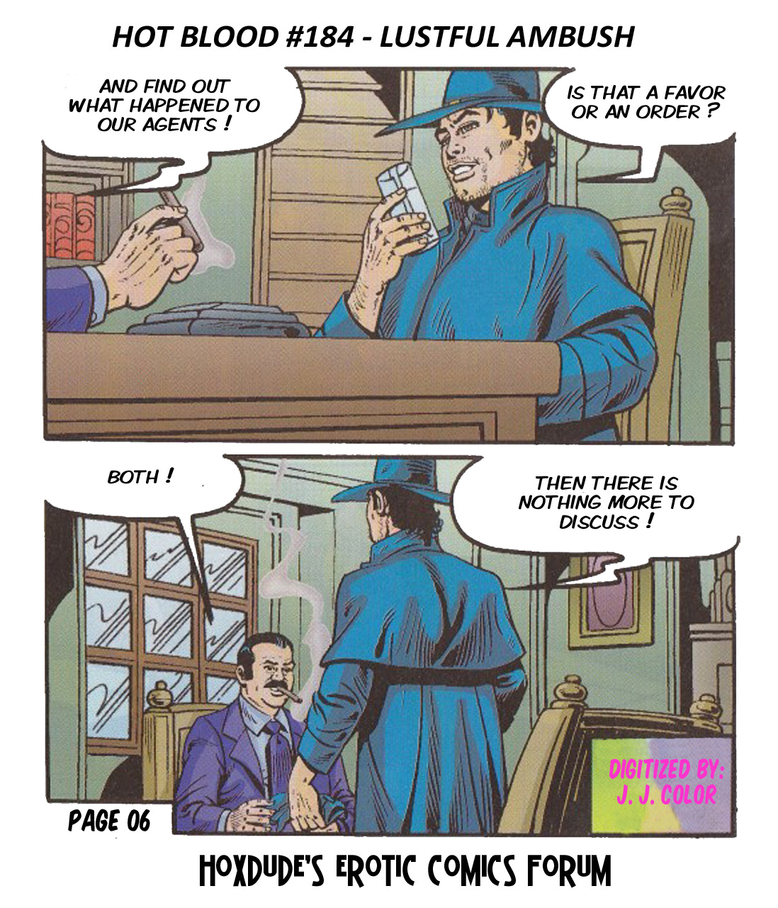 HOT BLOOD #184  LUSTFUL AMBUSH - A JKSKINSFAN TRANSLATION page 9 full