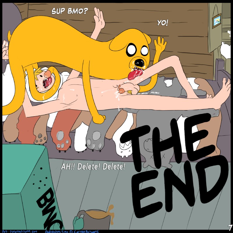 adventure time comic page 7 full
