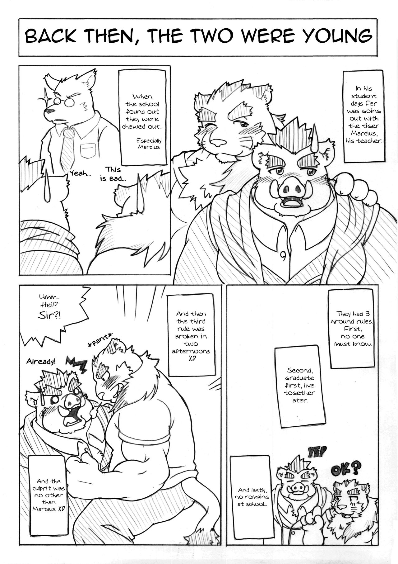 Hoshiyomi no Inu Tsukihami no Kuma Gaiden | The dog &amp; the bear: The poet of the stars &amp; the partaker of the moon Side Stories page 10 full