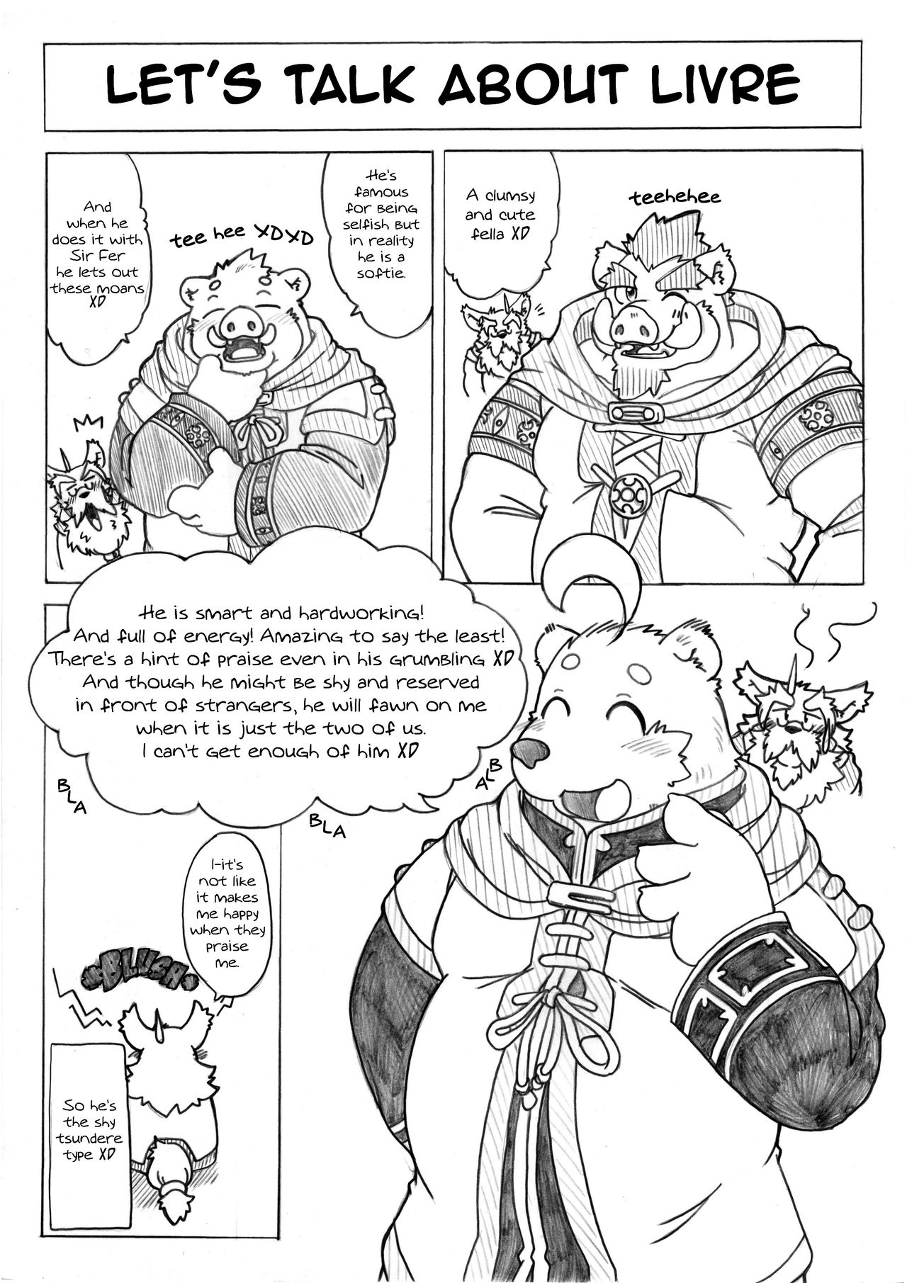 Hoshiyomi no Inu Tsukihami no Kuma Gaiden | The dog &amp; the bear: The poet of the stars &amp; the partaker of the moon Side Stories page 2 full