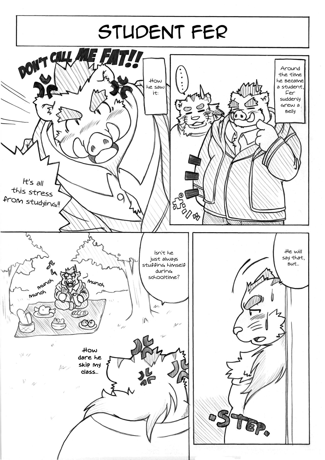 Hoshiyomi no Inu Tsukihami no Kuma Gaiden | The dog &amp; the bear: The poet of the stars &amp; the partaker of the moon Side Stories page 8 full