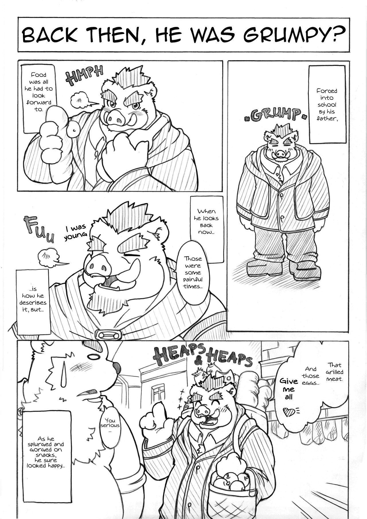 Hoshiyomi no Inu Tsukihami no Kuma Gaiden | The dog &amp; the bear: The poet of the stars &amp; the partaker of the moon Side Stories page 9 full