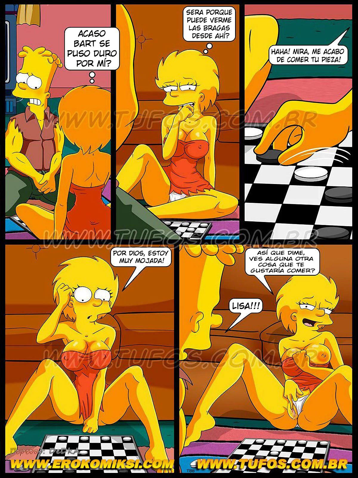 Jugando a las damas page 5 full