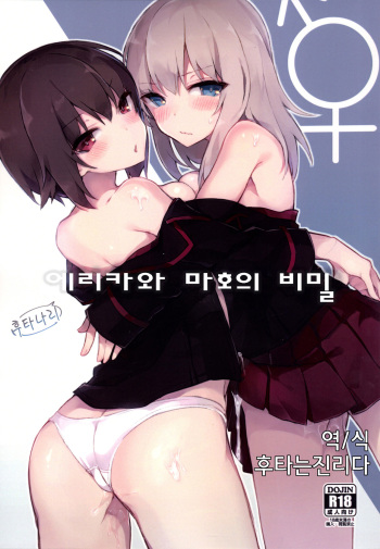Futanari Erika to Maho no Himitsu | 후타나리 에리카와 마호의 비밀 cover