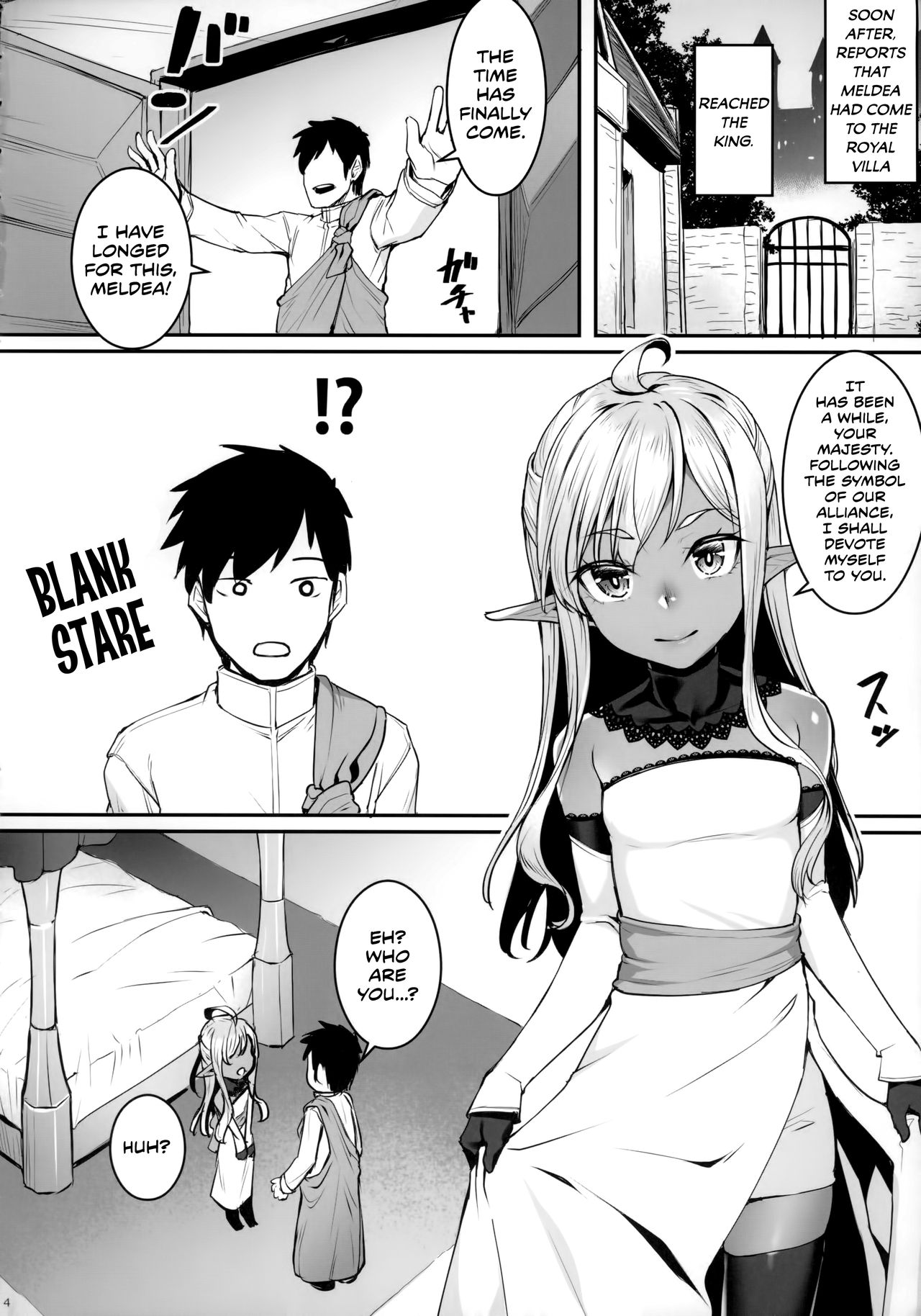 Dark Elf no Himegimi to Ichakorax | TEASExing the Dark Elves' Princess page 5 full