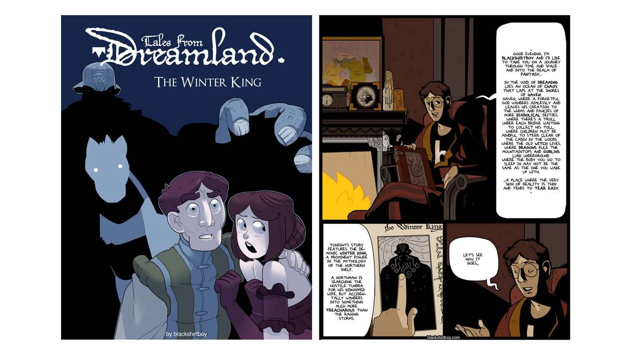 Tales From Dreamland - The Winter King page 1 full