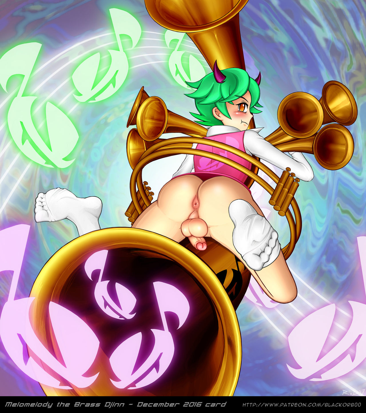 Melomelody the Brass Djinn - Yubel page 4 full