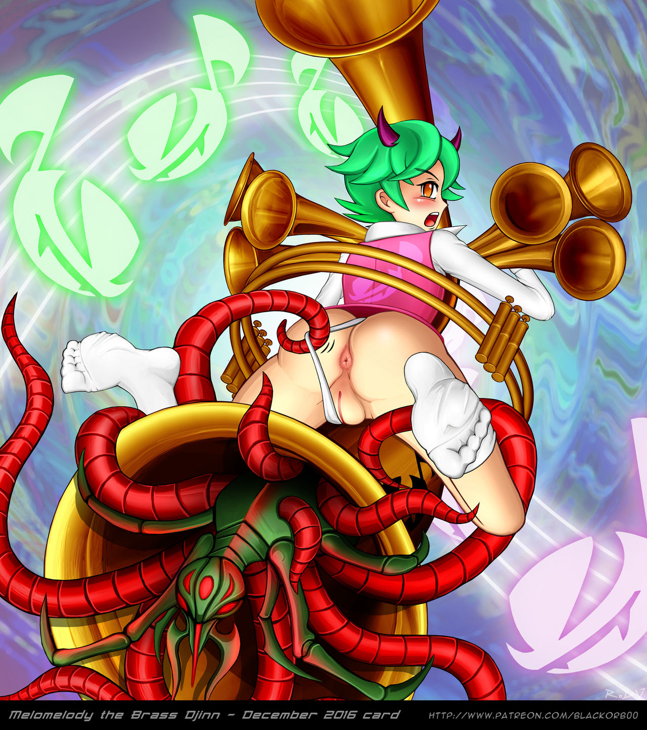 Melomelody the Brass Djinn - Yubel page 5 full