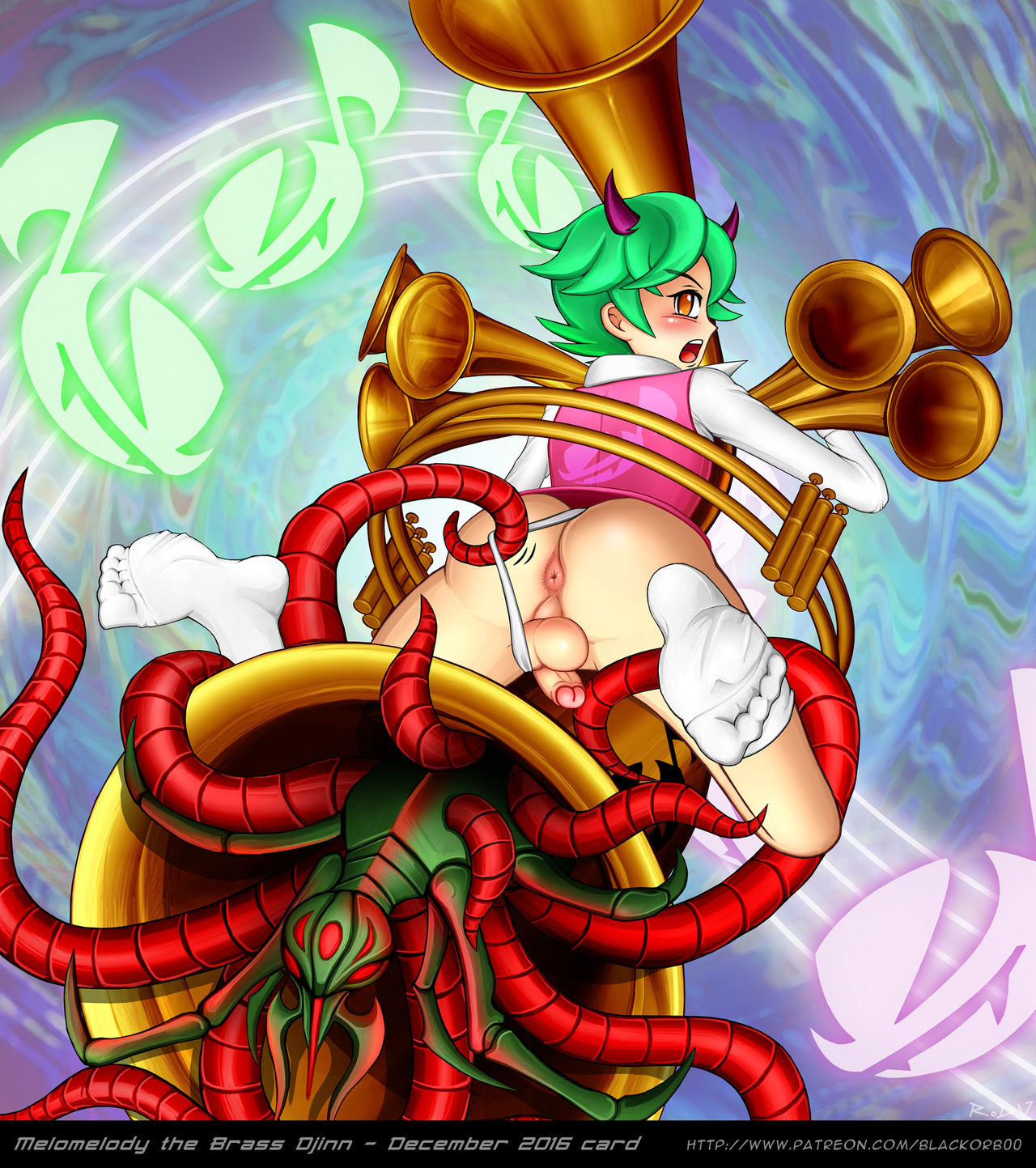 Melomelody the Brass Djinn - Yubel page 6 full