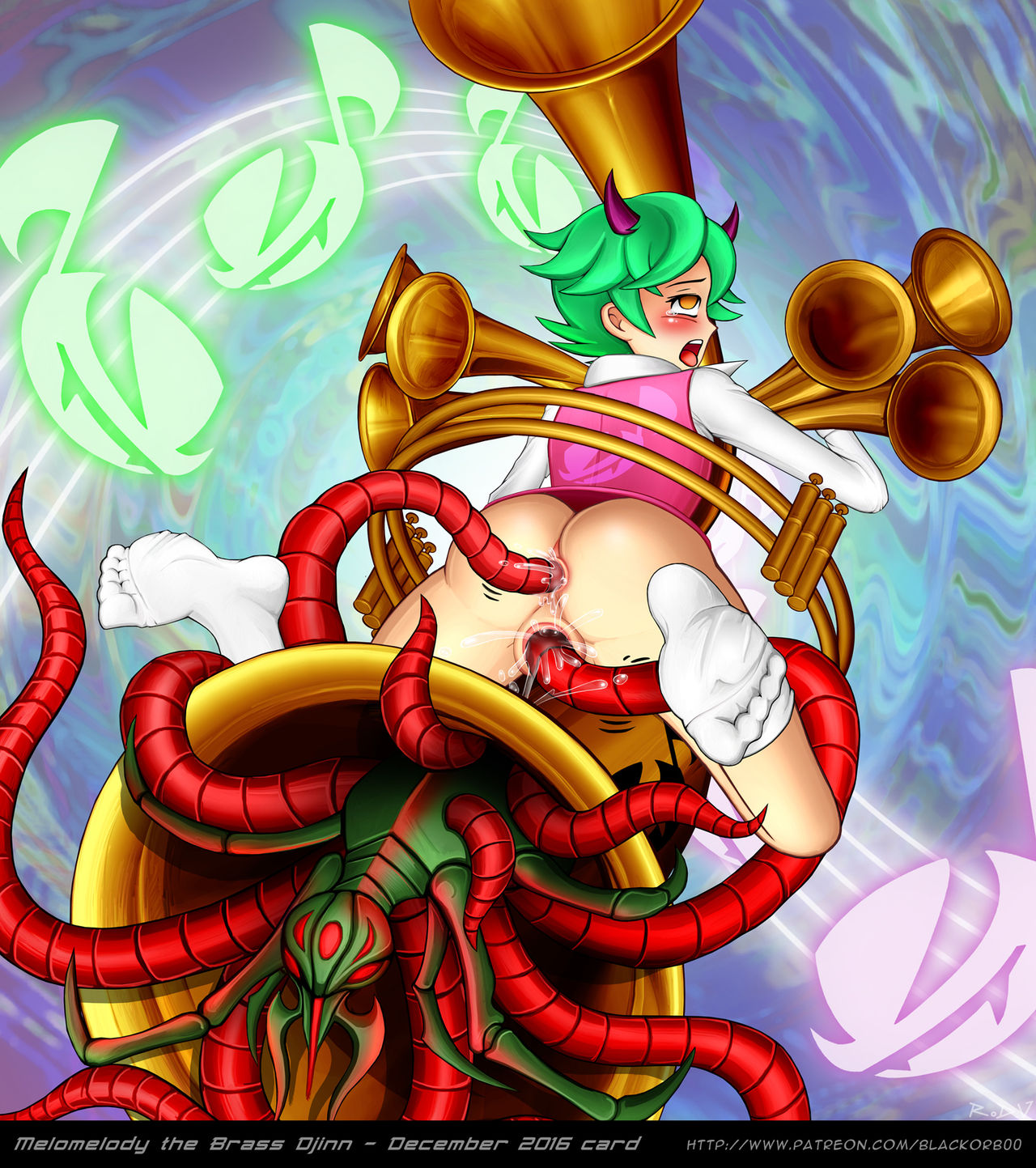 Melomelody the Brass Djinn - Yubel page 9 full