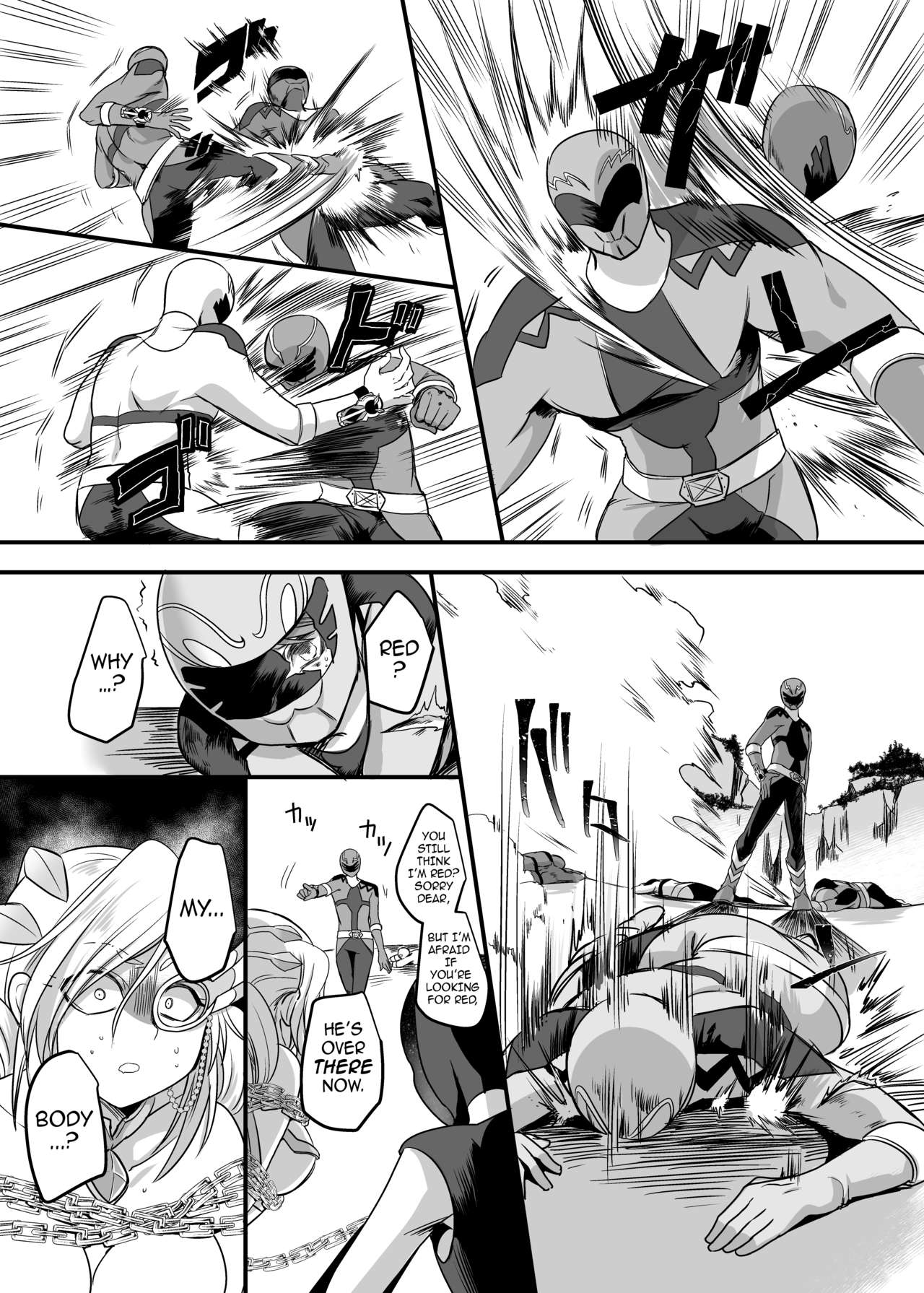 Juunishin Tiger Red ~Otosare Yuganda Seigi no Yukukata~ | Zodiac Beast Ranger Tiger Red ~A Path of Justice, Warped and Corrupted~ page 7 full