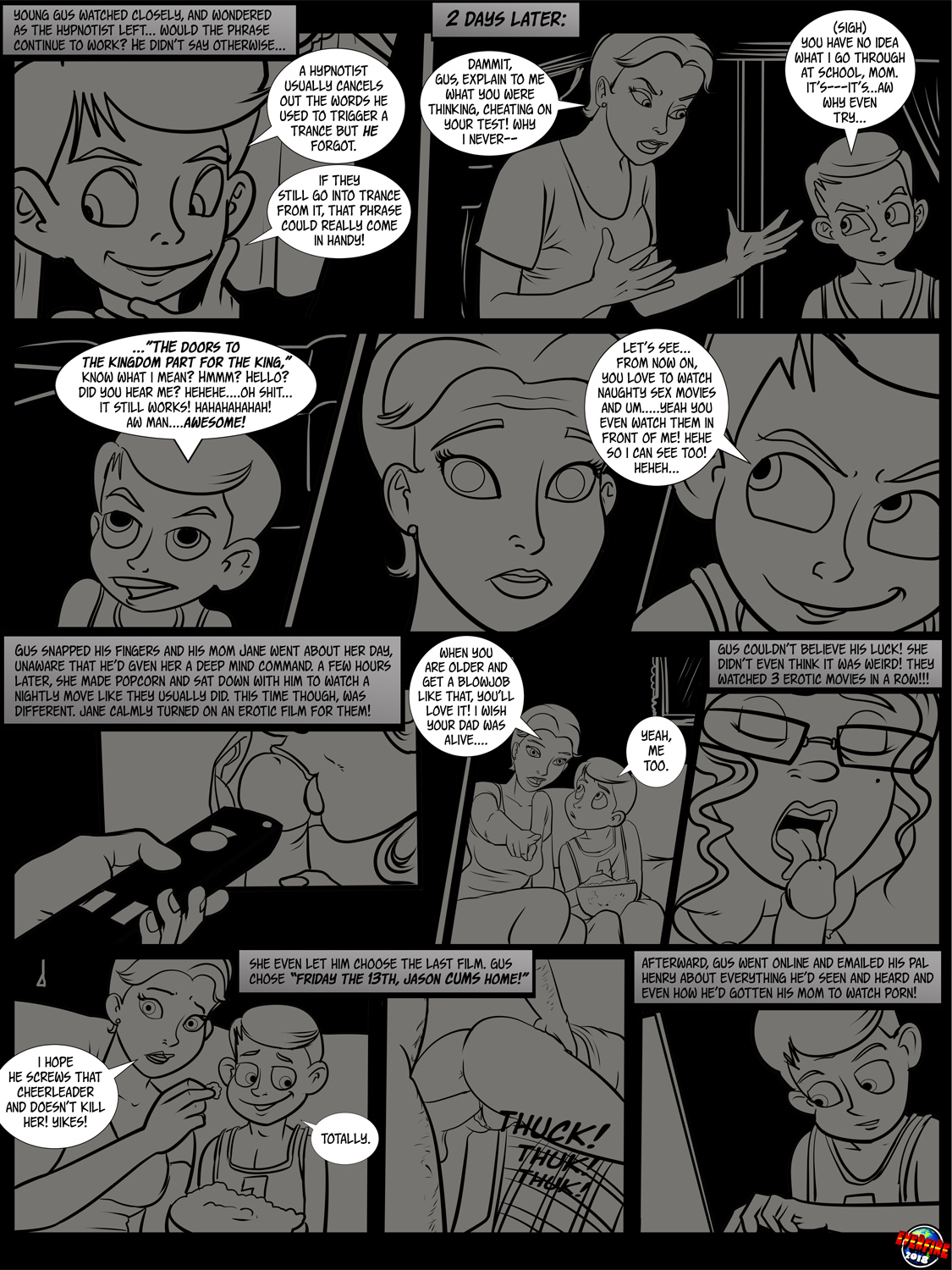 Everfire - Secret MILF Mind-control Holiday Sex Club page 3 full