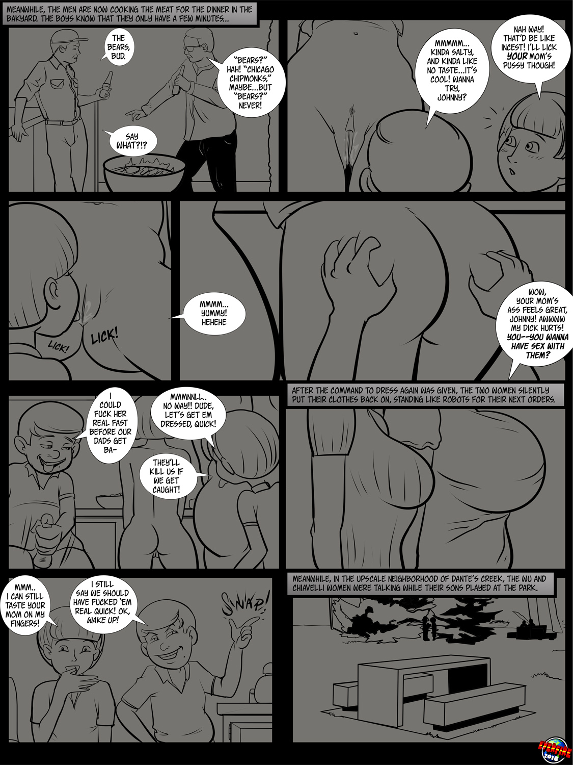 Everfire - Secret MILF Mind-control Holiday Sex Club page 5 full