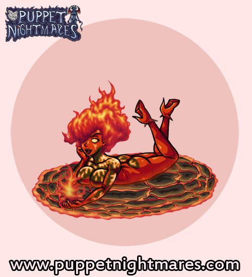 Fire Giantess Hecation Game Sprites page 1 full