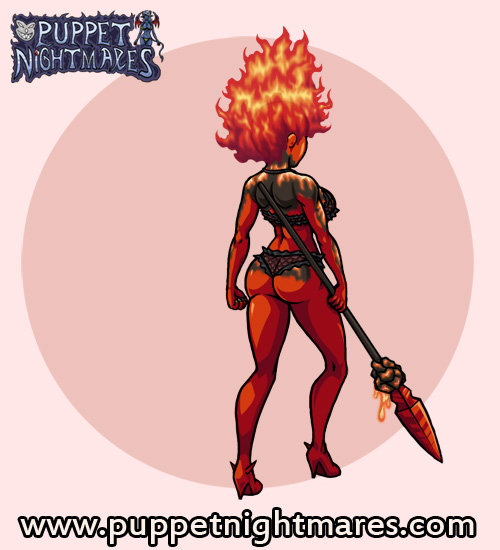 Fire Giantess Hecation Game Sprites page 4 full