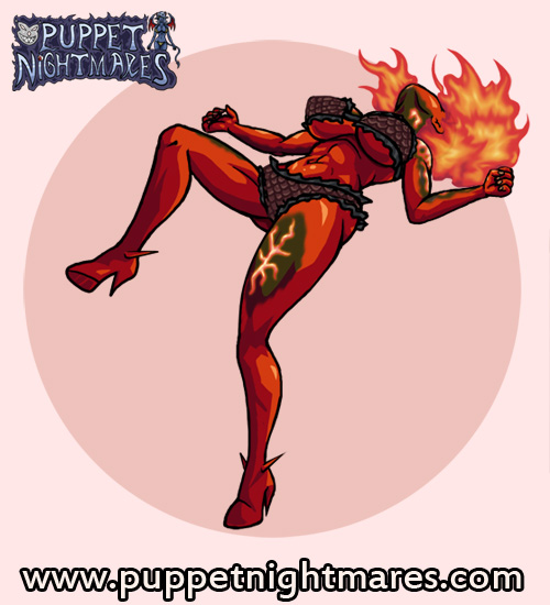Fire Giantess Hecation Game Sprites page 9 full