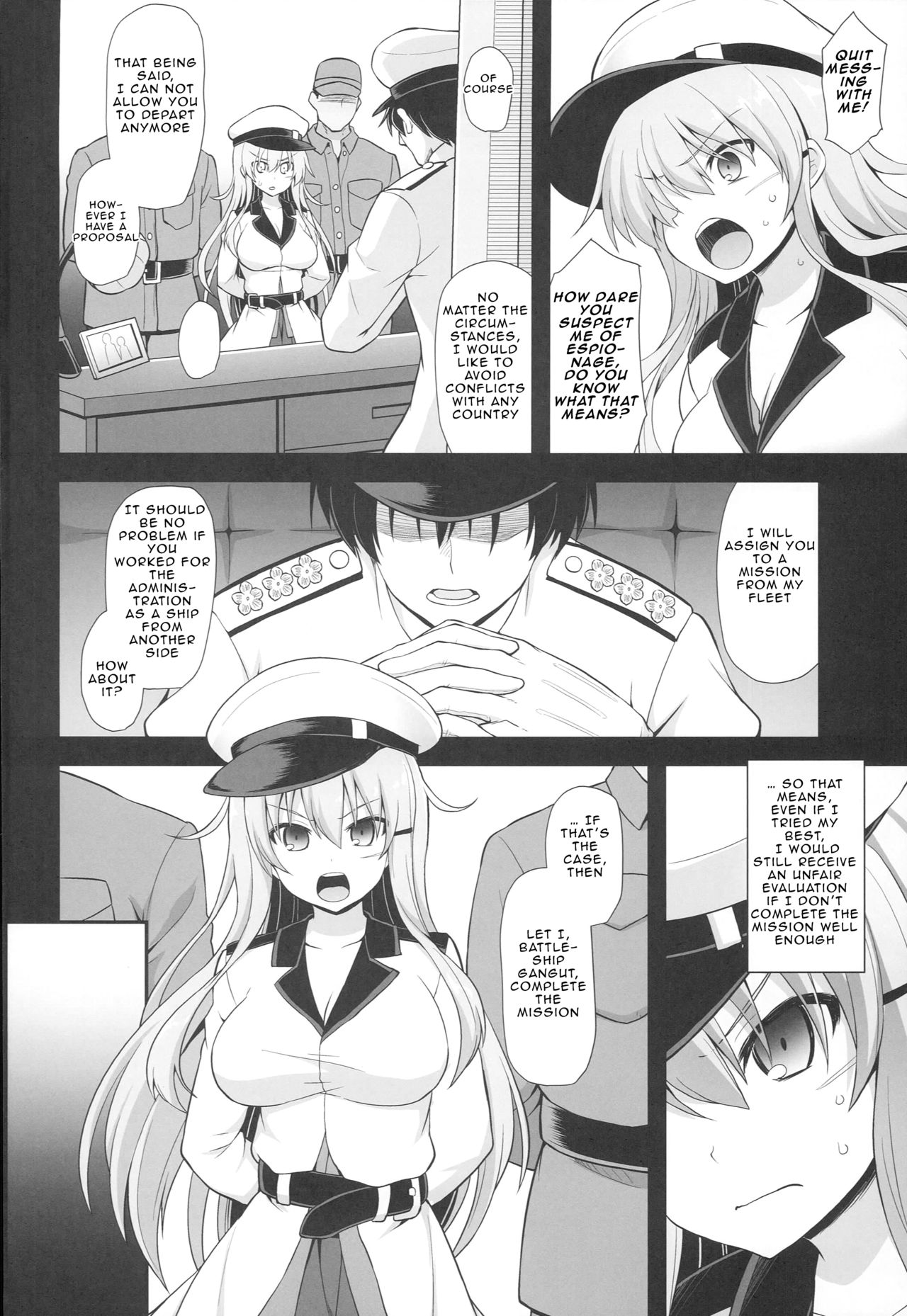 Kanmusu Chakunin Gangut Mesuochi Kairaku Shussan page 3 full