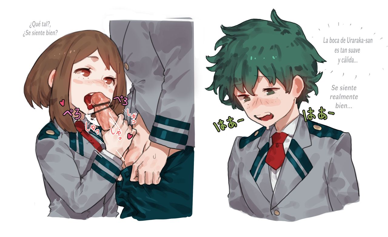Ochako Fellatio | El Blow Job de Ochako page 2 full