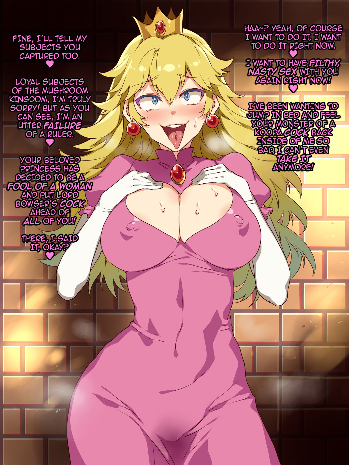 Kameochi Momohime Append! | Princess Peach Koopa Corruption Append! page 3 full