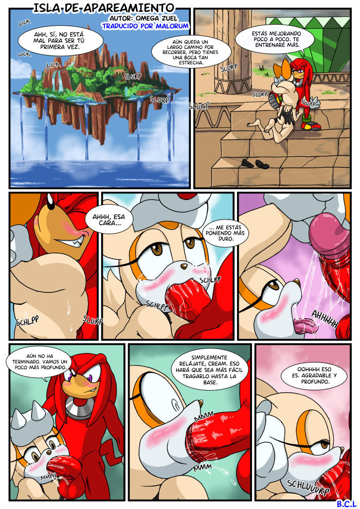 Island Mating | Isla de Apareamiento page 1 full