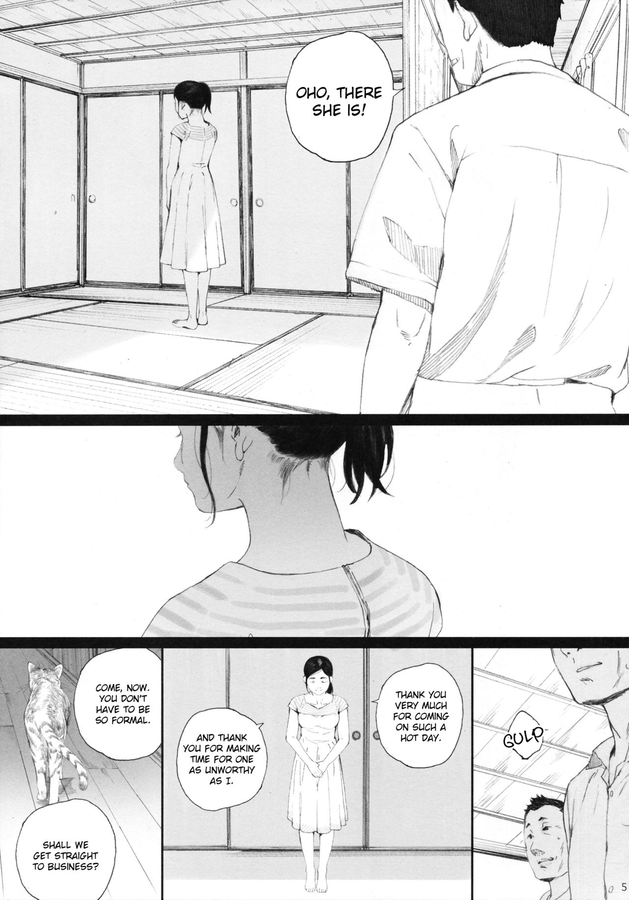 Chion-san, Neko ga Mitemasu yo. | Chion, The Cat Is Watching   =7BA= page 4 full