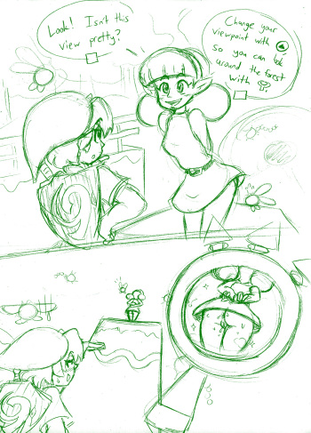 Ocarina of Time Mini Comic cover