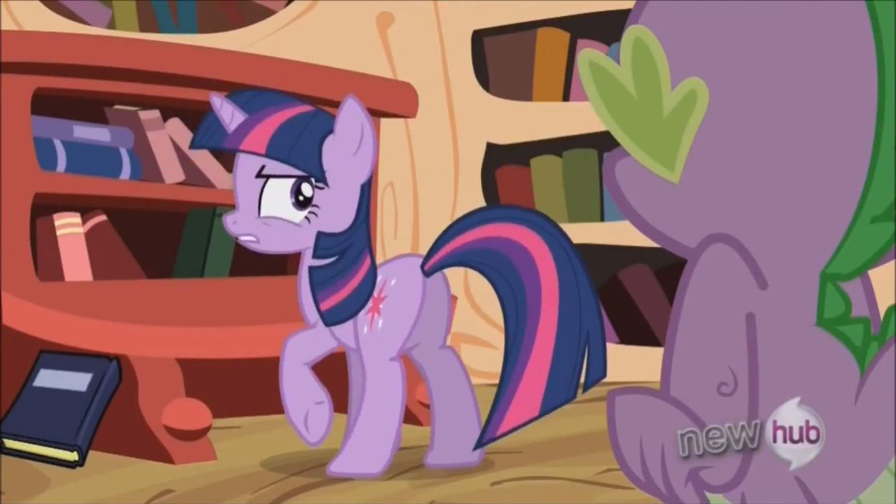 Spike Is Eye Level With Pony Ass page 4 full