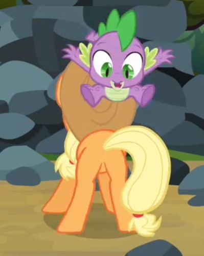 Spike Is Eye Level With Pony Ass page 5 full