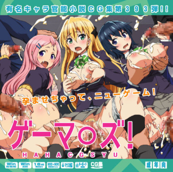 Yuumei Chara Kannou Shousetsu CG Shuu No. 393!! Gamers! HaaHaa CG Shuu cover