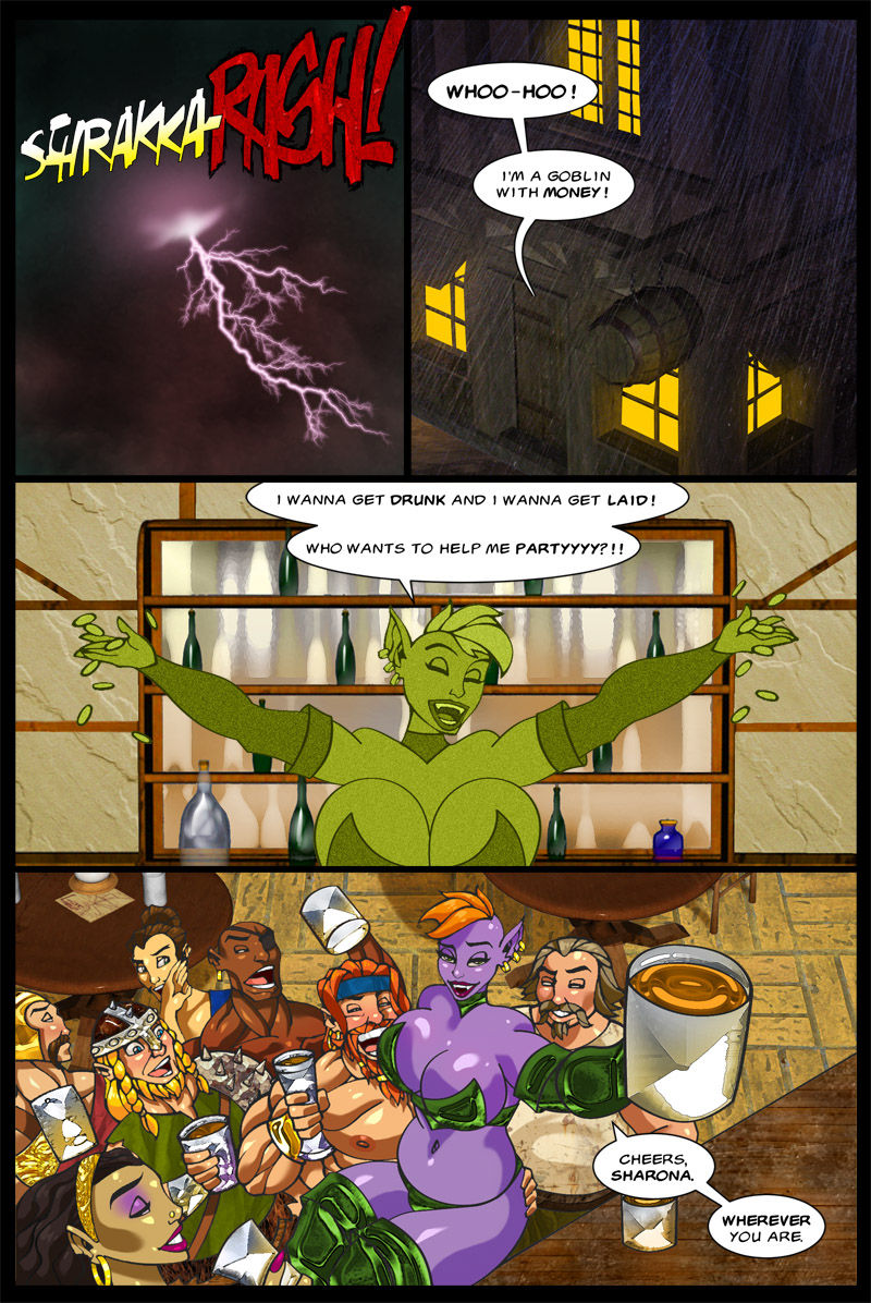 The Savage Sword of Sharona: 4 Blood Moon Rising page 7 full