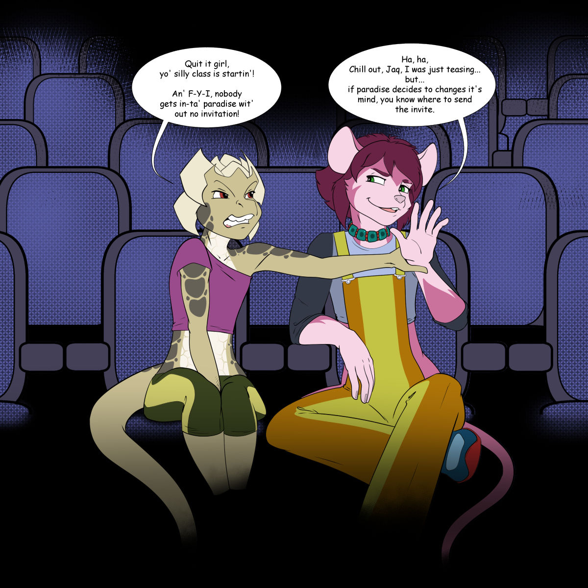 Lecture Hall page 7 full