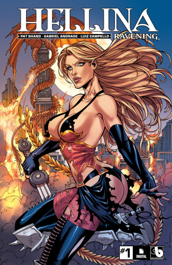 Hellina: Ravening #1 cover
