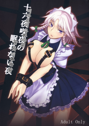 Izayoi Sakuya no Nerenai Yoru | 이자요이 사쿠야의 잠 못 이루는 밤 cover
