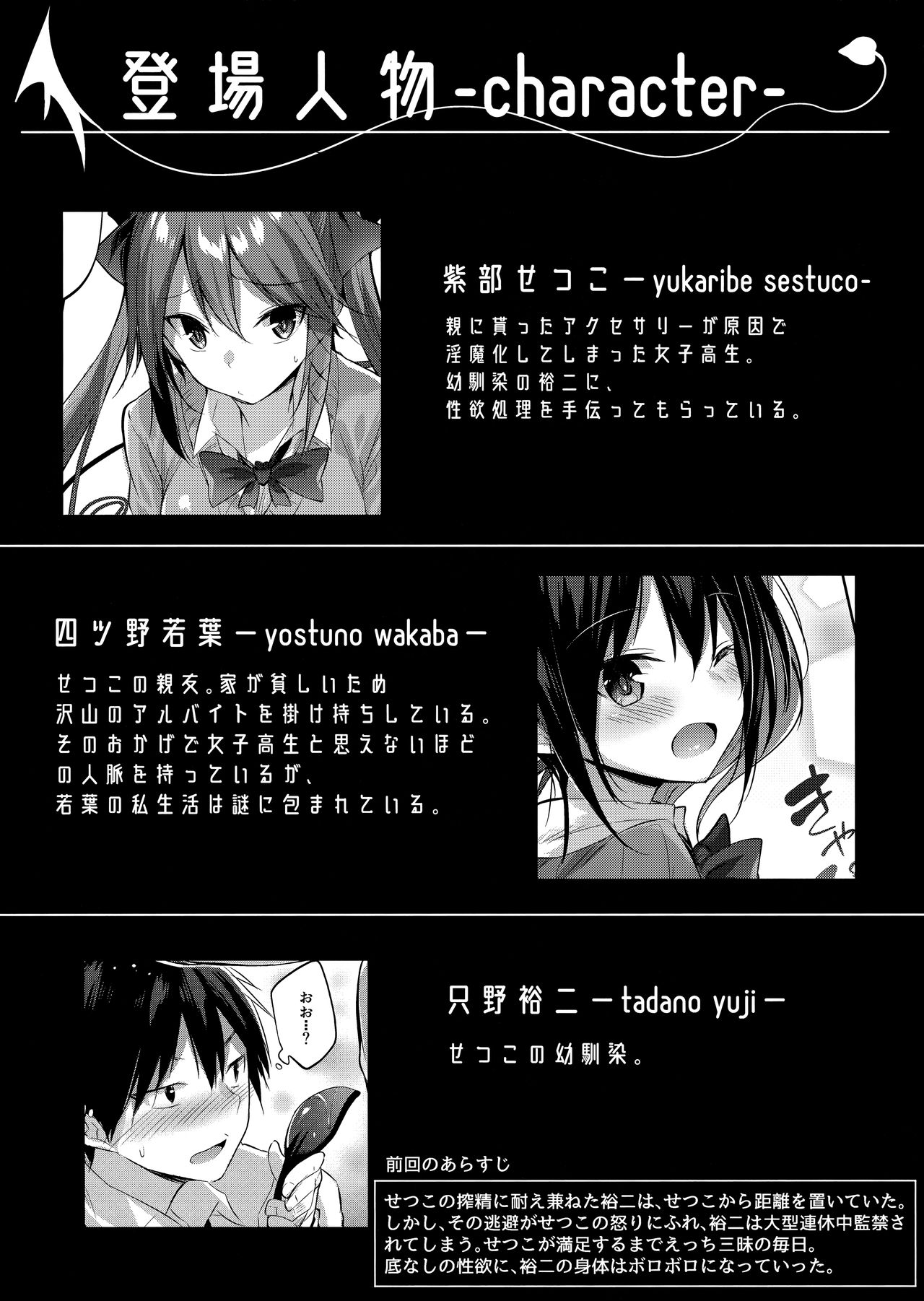 Koakuma Setsuko no Himitsu Vol. 4 page 3 full