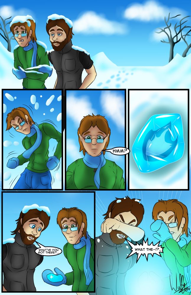 A Tail Of Fire &amp; Ice page 1 full