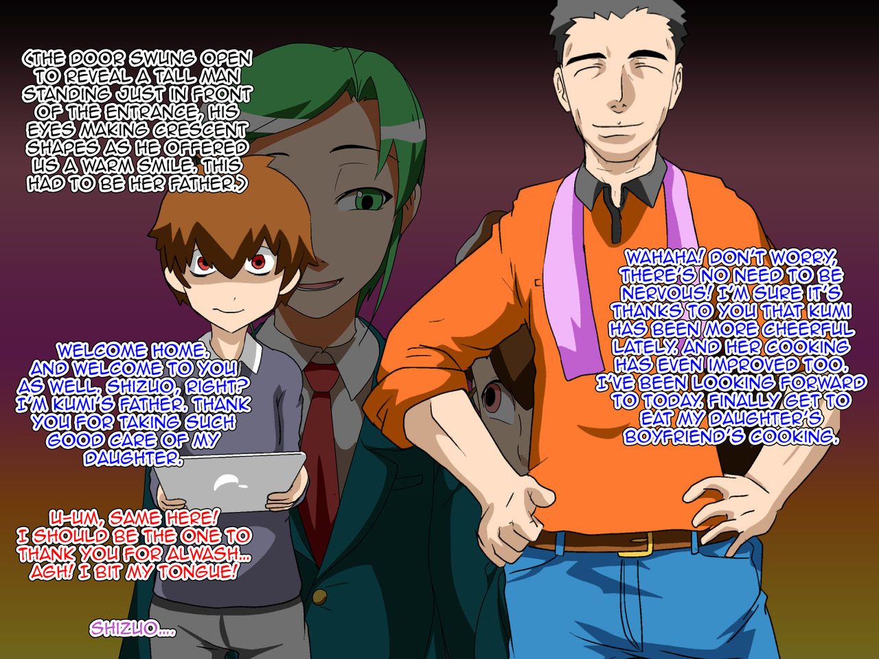 Kareshi ♂ NTR ~Kanojo no Kazoku ni Tegome Ana ni Sareru Shounen~ page 4 full