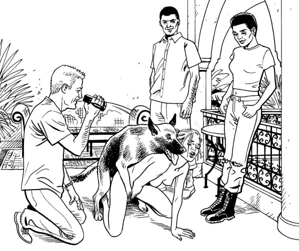 Artwork for Mia 14 - Special bestiality page 1 full
