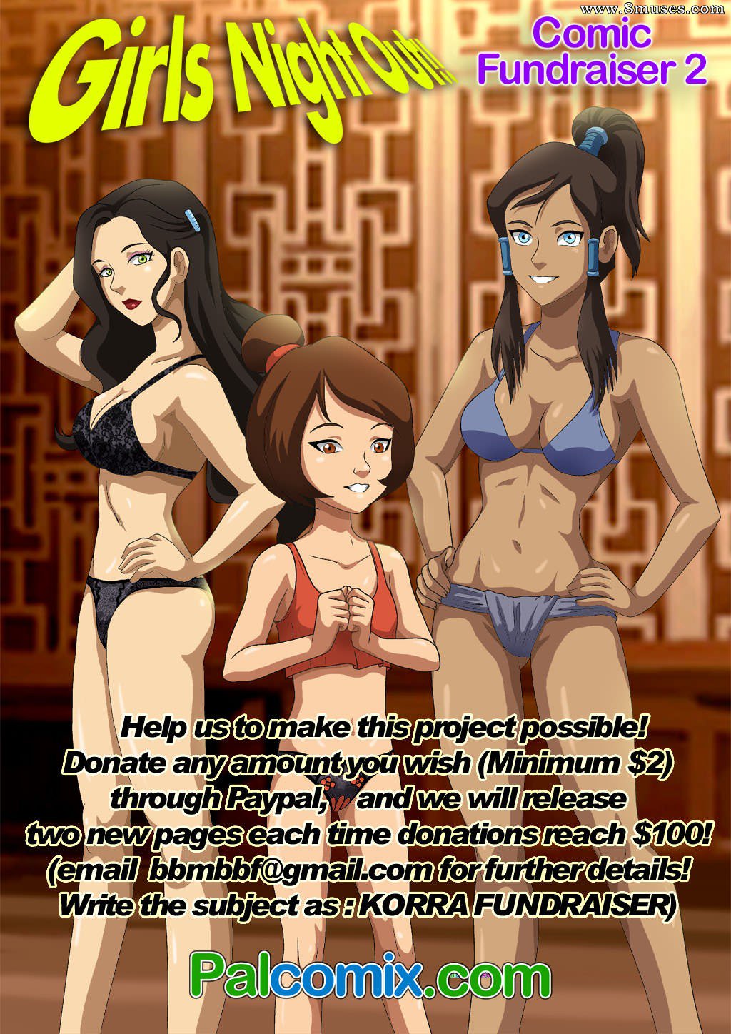 AVATAR KORRA - Girls night out page 2 full