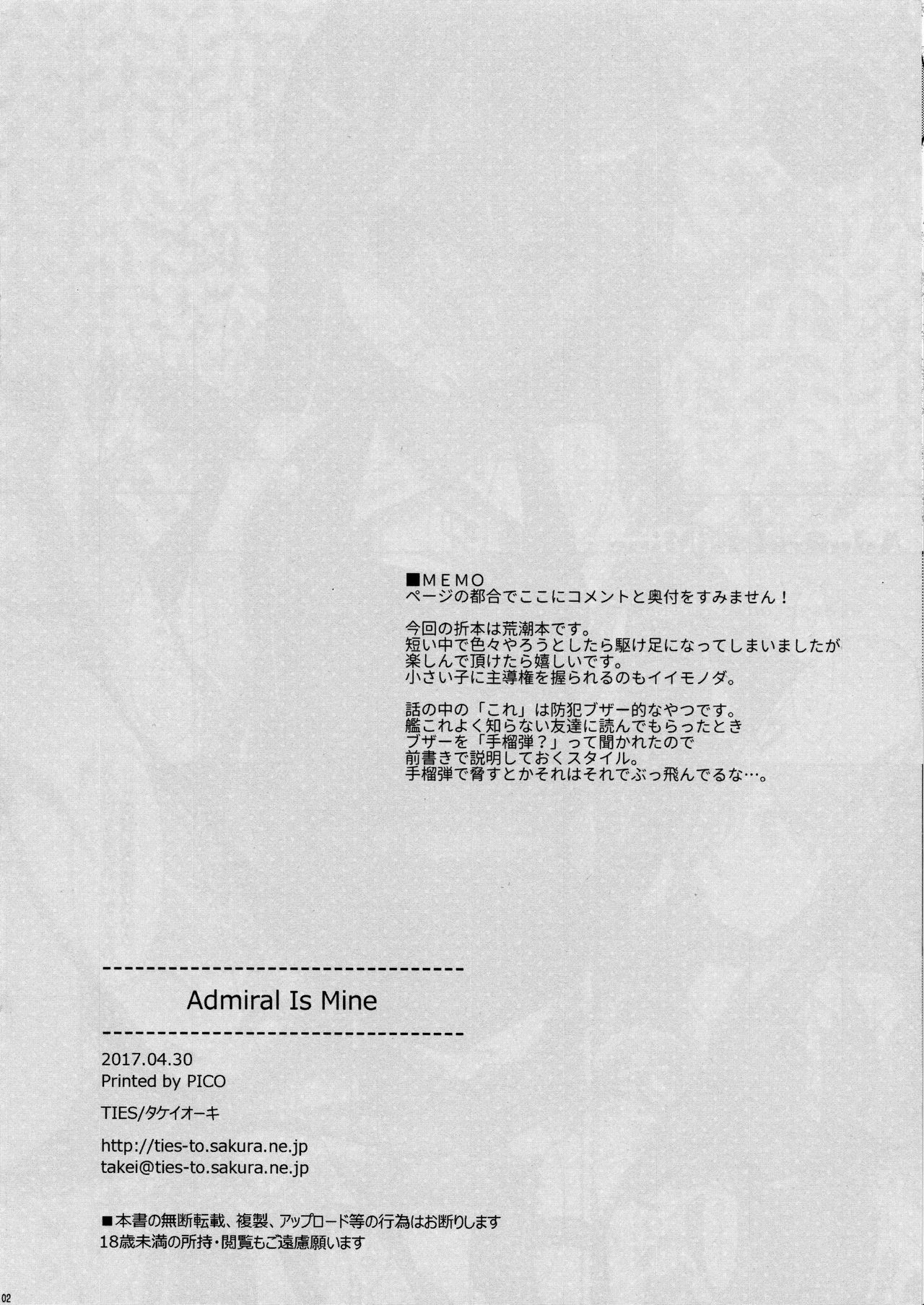 Admiral Is Mine page 2 full
