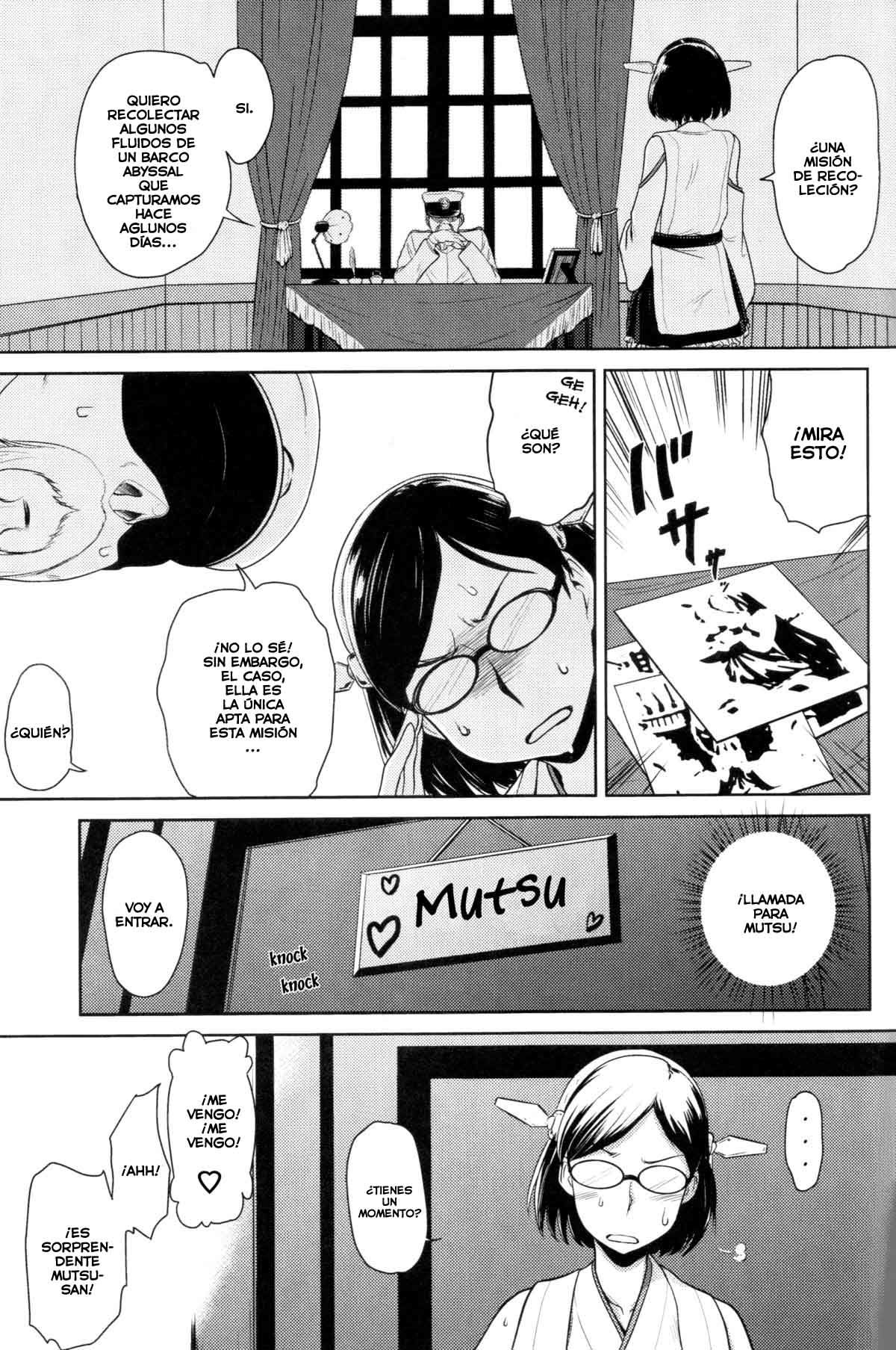 Bitch na Mutsu-chan no Saishu Ninmu | Slutty Mutsu-chan's Gathering Mission page 2 full