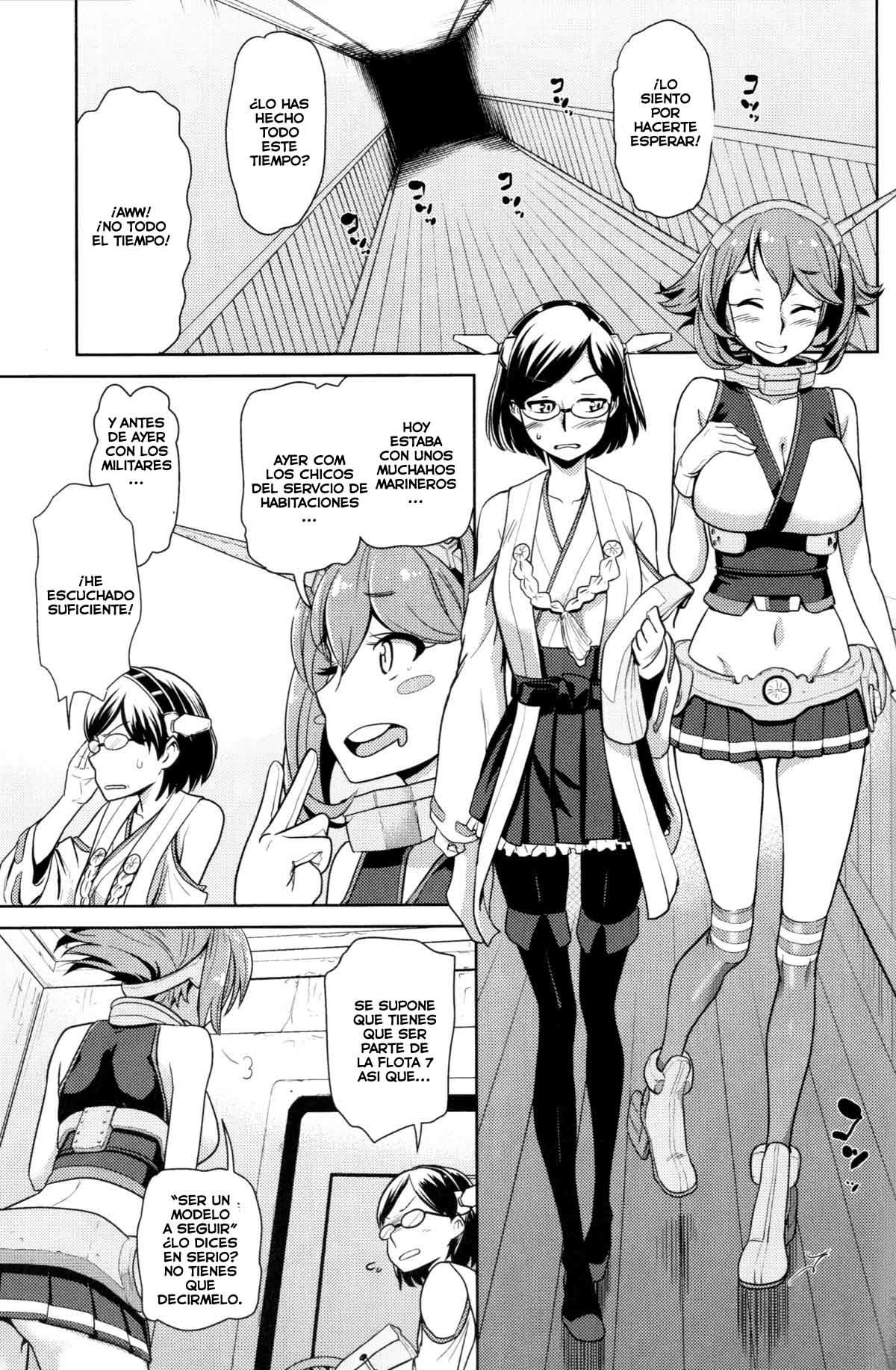 Bitch na Mutsu-chan no Saishu Ninmu | Slutty Mutsu-chan's Gathering Mission page 4 full