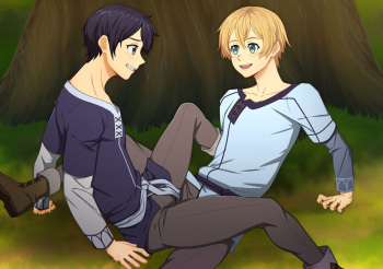 Sword Art Online - Kirito X Eugeo #1 cover