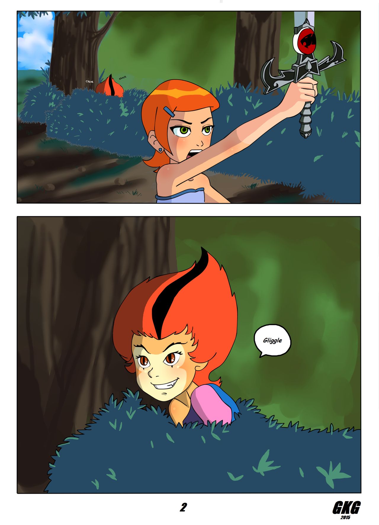 Gwen the Lord of the Thundercats page 5 full