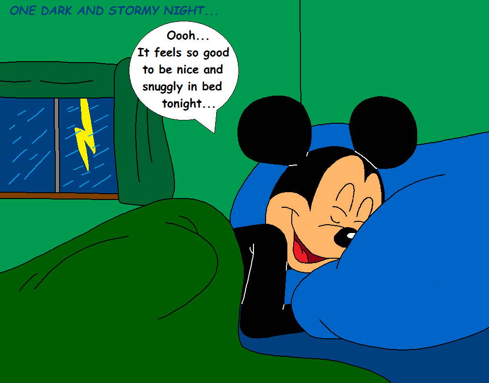Mickey - One Stormy Night page 1 full