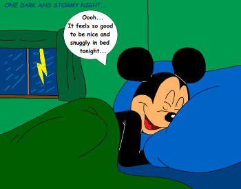 Mickey - One Stormy Night cover