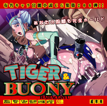 Yuumei Chara Kannou Shousetsu CG Shuu No. 206!!  TIGER &amp; BUNNY HaaHaa CG Shuu cover
